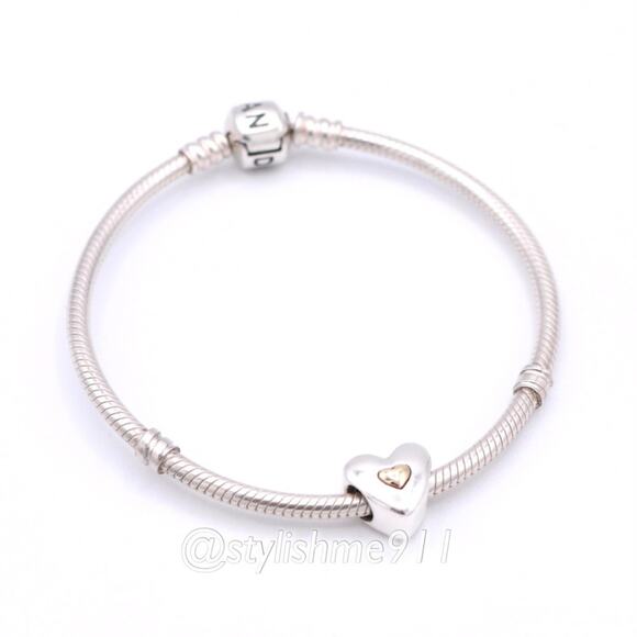 Authentic Pandora Happy Anniversary Heart Charm - 791290 - Picture 5 of 13